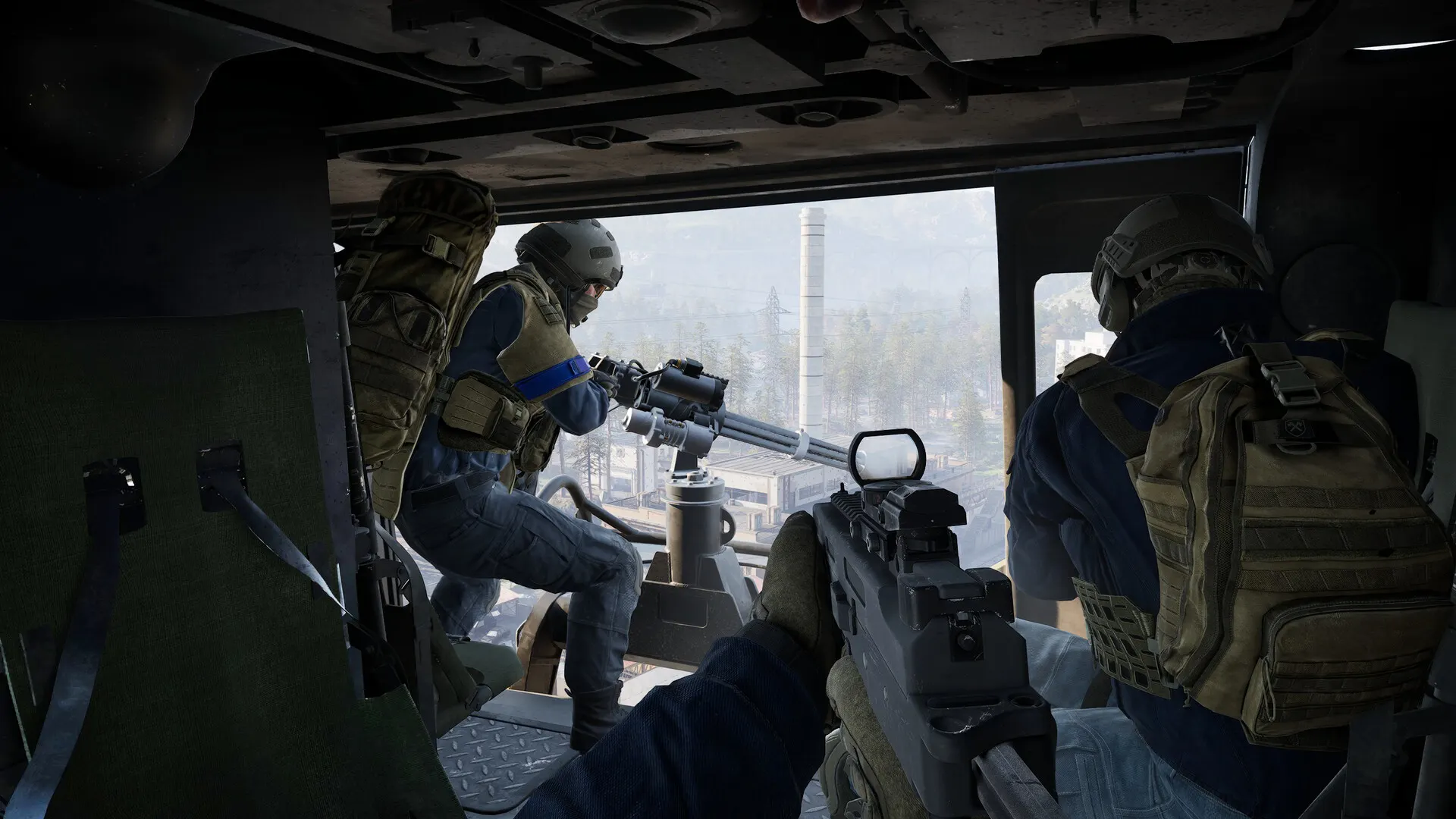 Official WARDOGS screenshot: a contested position.